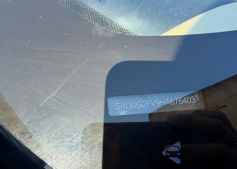 2017 Land Rover Range Rover Sport Se z USA, uszkodzony, nr VIN SALWG2FV9HA676403